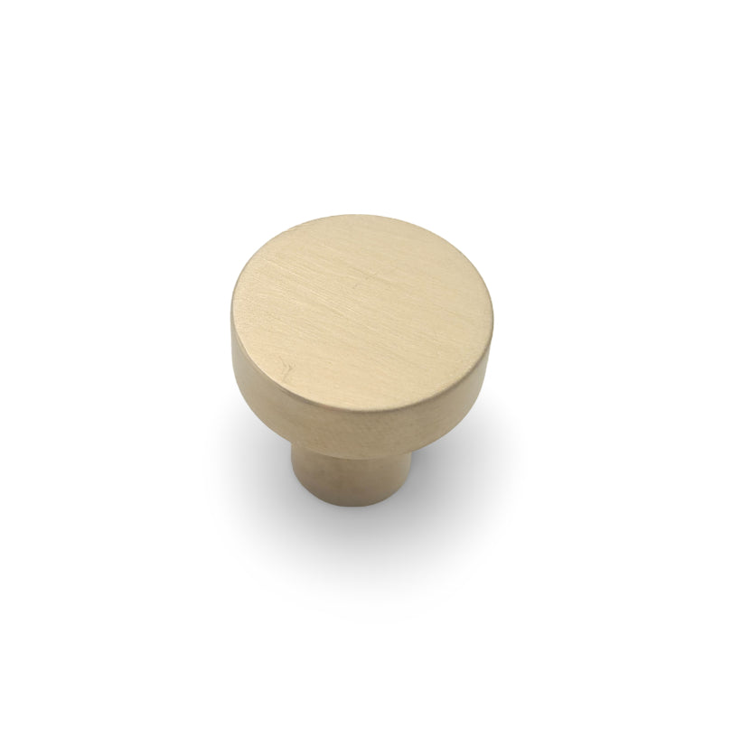 Cupboard Pull Brushed Brass 0.98" / 25mm