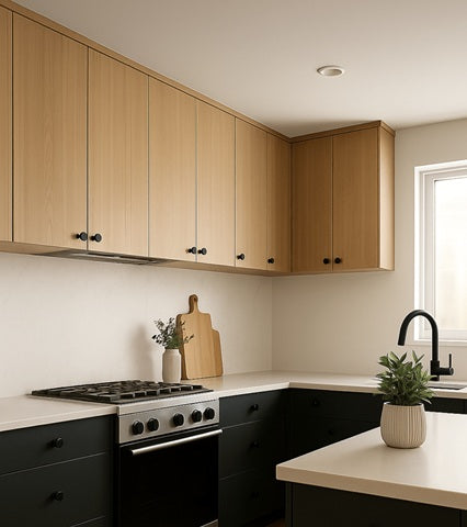 Cupboard Pull Matte Black 1.38" / 35mm