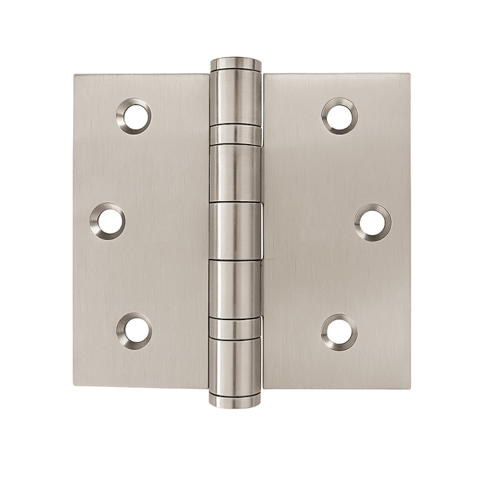 Door Hinge 3.5 x 3.5 inch Satin Nickel