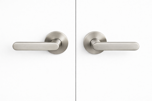 Satin Nickel Dummy Door Lever - IronClad Series