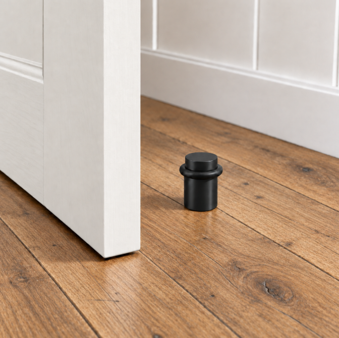 Mushroom Door Stop Matte Black