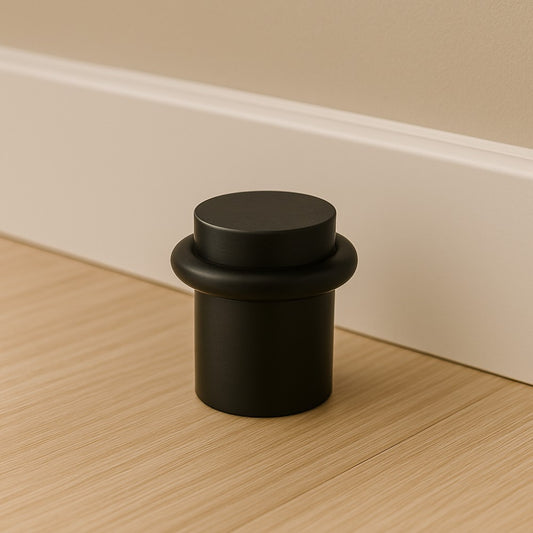 Mushroom Door Stop Matte Black