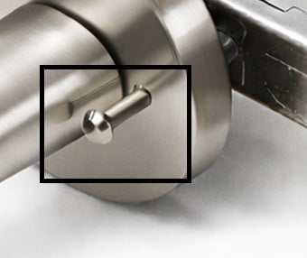 Privacy Pin Satin Nickel