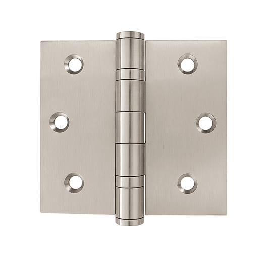Door Hinge 3.5 x 3.5 inch Satin Nickel
