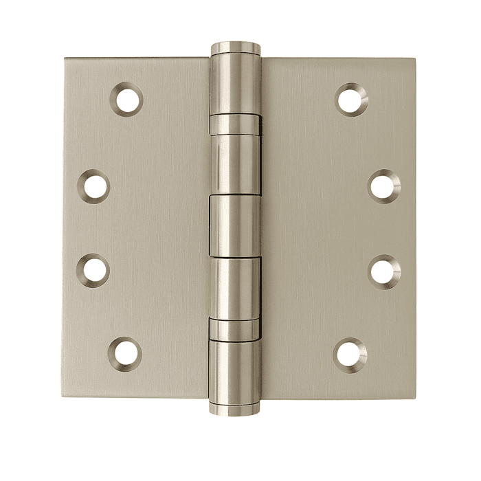 Door Hinge 4 x 4 inch Satin Nickel
